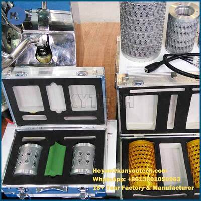 Paintball Herbal Capsule Maker Softgel Die Roll Tooling Dengan Al Injeksi Wedge