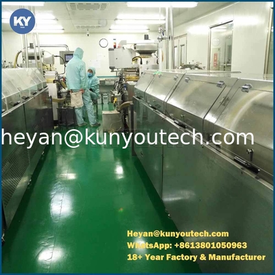 Pengering Tumbler Softgel Net Pengeringan Pengisian Otomatis SUS 580 * 600mm