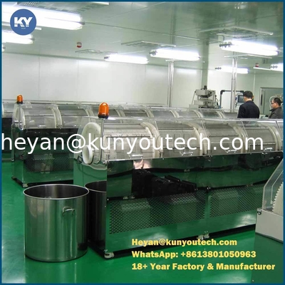Pengering Tumbler Softgel Net Pengeringan Pengisian Otomatis SUS 580 * 600mm