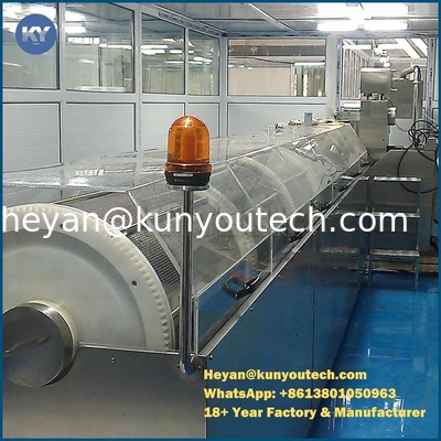 Pengering Tumbler Softgel Net Pengeringan Pengisian Otomatis SUS 580 * 600mm