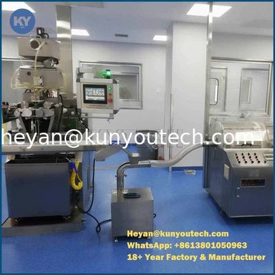 Mesin Enkapsulasi Softgel 4 Piston 3kw Baja Tahan Karat 304