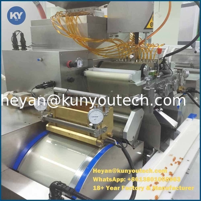 Mesin Enkapsulasi softgel minyak ikan Skala Besar Dengan Penutup Stainless Steel