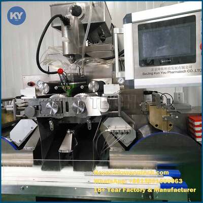 Mesin Enkapsulasi Softgel Stainless Steel Kecepatan 3,5 RPM Efisiensi Tinggi