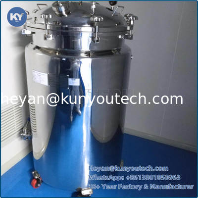 Tangki Penyimpanan Stainless Steel 304 SUS Untuk Makanan Susu Farmasi