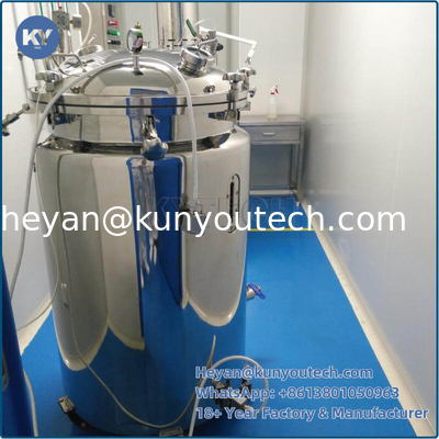 Tangki Penyimpanan Gelatin Baja Tahan Karat 200L dengan Pengendali Suhu