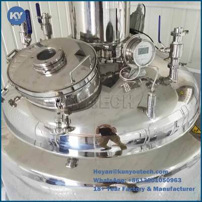 Tangki Pencampur Stainless Steel 800L / Tangki Penampung Untuk Industri Kimia