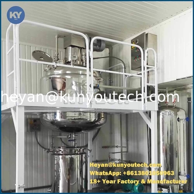 450L Gelatin Melting Tank dengan Air Bath Pemanasan