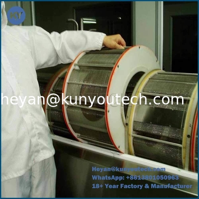 Pengering Putar Kapsul Softgel 0.32KW dengan 2 Keranjang