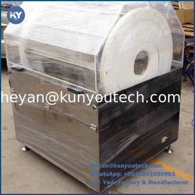 SUS 580x600mm Rotary Encapsulation Tumbler Dryer 0.4kW
