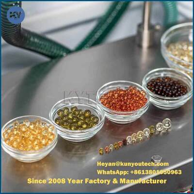 1.5kw Soft Capsule Membuat Mesin Pulsant - Memotong 22000 Bola Per Jam