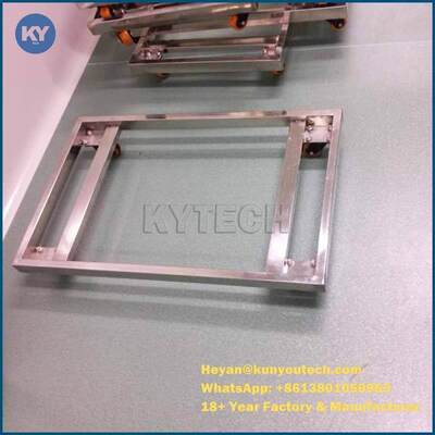 Food Grade Plastic / Metal Tray Dan Trolly Untuk Mengeringkan Permen Kapsul