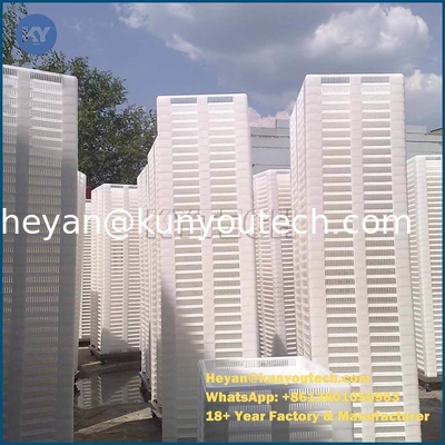 Nampan Pengeringan Plastik Food Grade Medicine Dengan Lubang Dapat Ditumpuk, Pengeringan Efisien