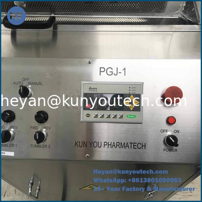 Ukuran Besar Softgel Capsule Encapsulation Tumbler Dryer Machine Untuk Encapsualtion Line