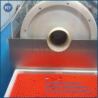 730 * 1000mm Softgel Capsule Encapsulation Tumble Dryer Machine Untuk Enkapsulasi Line