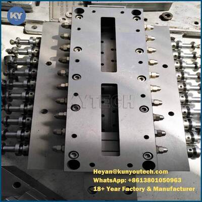 Plant Gelatin Robbion Spreder box Injection Wedge pump dan die rolls