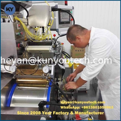 Mesin Enkapsulasi Softgel Otomatis 13kw dengan 12 Piston