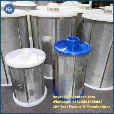 2 Lapisan Aliran Udara Besar 6000m3 / H Enkapsulasi Tumbler Dryer SS316 Bahan Kontrol PLC