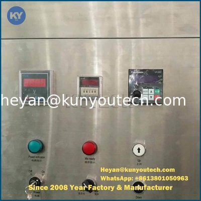 Stainless Steel Softgel Melting Gelatin Color Mixer Dengan Sistem Pengangkat Hidraulik