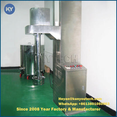 Mesin Pencampur Warna Gelatin Dengan Kecepatan Tinggi / Tanpa Gelembung 13,5 kw