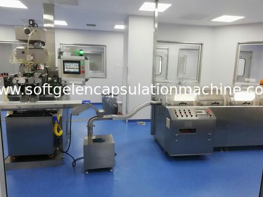 S406 6 "Softgel Encapsulation filling Machine Line Dengan kontrol servo