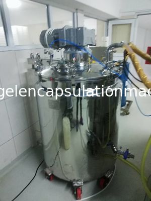 Mesin Enkapsulasi Paintball Bulat Eksperimental 6 inci Dengan Sakelar / Tombol HMI