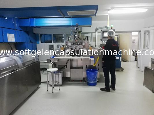 PGJ-1 Intelligent Softgel Encapsulation Machine Tumbler Dryer Untuk Membentuk Dan Memoles