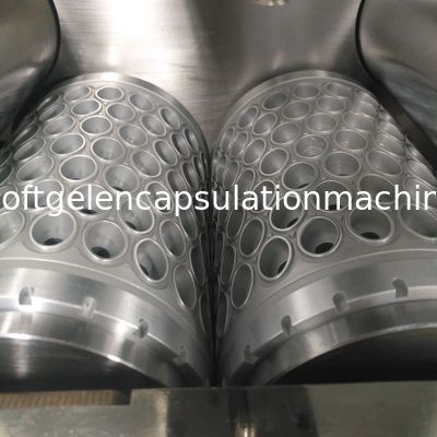 Cetakan Kapsul Aluminium Kompak / Die Rolls Untuk Mesin Enkapsulasi Gelatin Lembut