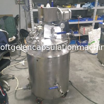 4 - 12Kw Power Softgel Capsule Machine Untuk Minyak Ikan / Vitamin Garansi 1 Tahun