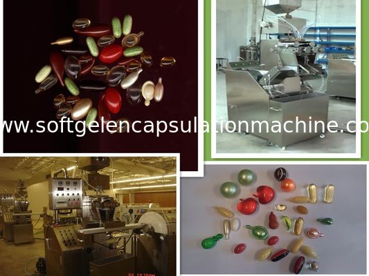 Skala R & D Kapsul lunak membentuk enkapsulasi Mesin Dengan Diagnosis Kesalahan