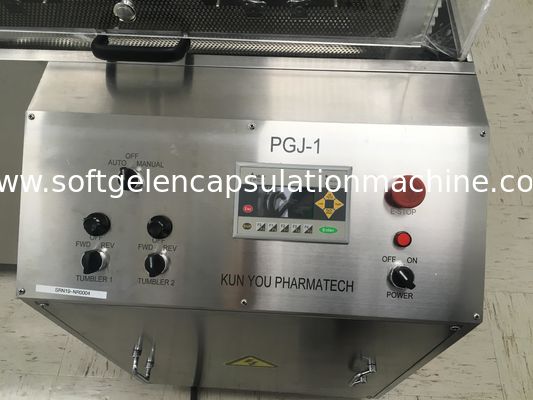 PGJ-1 Intelligent Softgel Encapsulation Machine Tumbler Dryer Untuk Membentuk Dan Memoles
