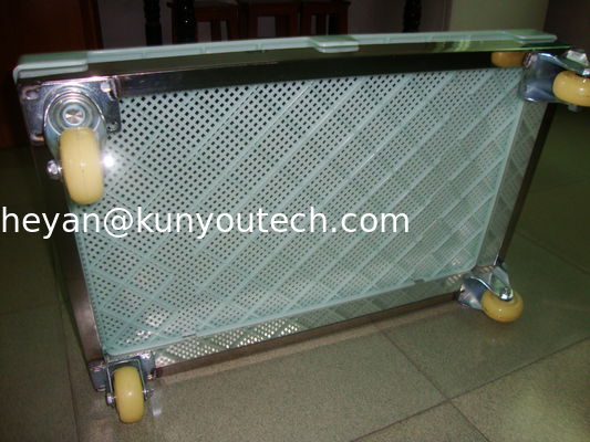 Nampan Pengeringan Plastik PPE Food Grade Aman Dan Ketangguhan Trolly Kuat ISO9001