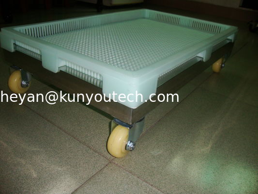 Bantalan Suhu Tinggi Baki Plastik Besar Untuk Paintball / Softgel Capsule Dengan Aliran Udara