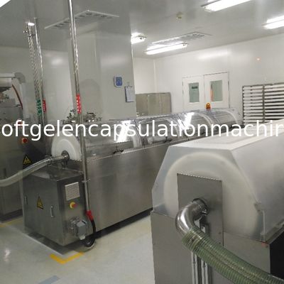 2 Lapisan Aliran Udara Besar 6000m3 / H Enkapsulasi Tumbler Dryer SS316 Bahan Kontrol PLC