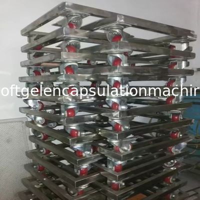 Bantalan Suhu Tinggi Baki Plastik Besar Untuk Paintball / Softgel Capsule Dengan Aliran Udara