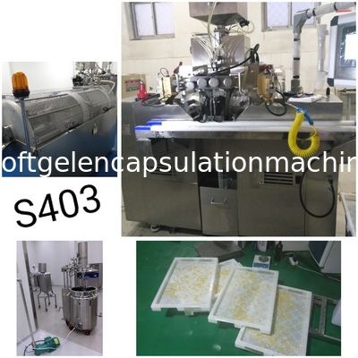 Lini Produksi Mesin Enkapsulasi Softgel Kecil Untuk Membuat Soft Capsule S403