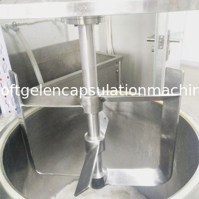 Roll Type Soft Capsule Paintball Lini Produksi Bahan SUS304 / 316L Garansi 1 Tahun