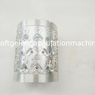 Paintball Herbal Capsule Maker Softgel Die Roll Tooling Dengan Al Injeksi Wedge