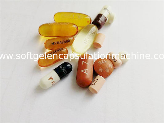 Soft Capsule Mould Die Roll Untuk Produksi Paintball / Soft Gel Capsule