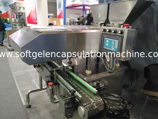 Mesin Enkapsulasi Softgel Minyak Ikan Mulai Kecil 12000 Pcs / H 1208 * 2450mm