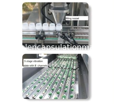 Penghitungan Medis Dan Mesin Pengemasan Kemasan Botol Plat Multi Getaran