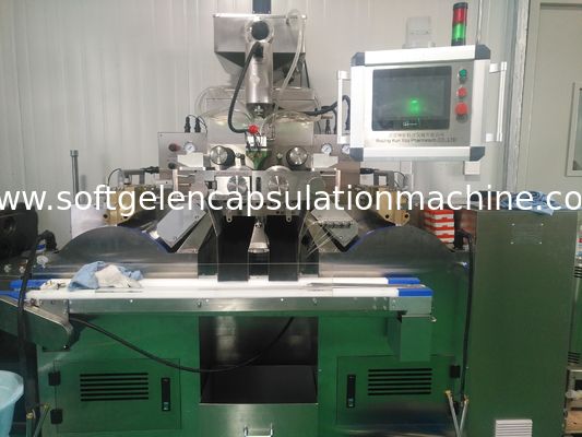 Peralatan Pengisian Kapsul Volume Pengisian Besar 150 * 250mm Mesin Pembuat Kapsul Die Roll