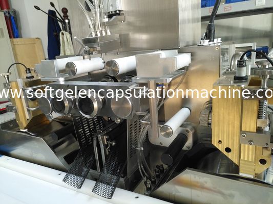 Mesin Enkapsulasi Kapsuel Softgel Minyak Vitamin / Peralatan Manufaktur Softgel