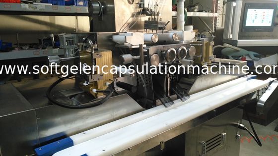 Peralatan Pengisian Kapsul Volume Pengisian Besar 150 * 250mm Mesin Pembuat Kapsul Die Roll