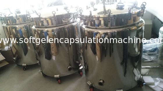 Mesin Kapsul Softgel Farmasi Untuk Softgel Minyak Ikan 120000 Pcs / H