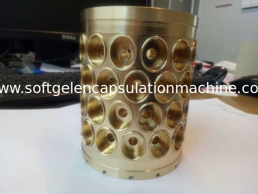 Presisi Tinggi Softgel Tooling Capsule Mould Aluminium Alloy Paintball Die Roll