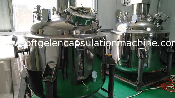 Mesin Kapsul Gelatin Lembut Ss316 Minyak Ikan / Pengisian Minyak Vitamin