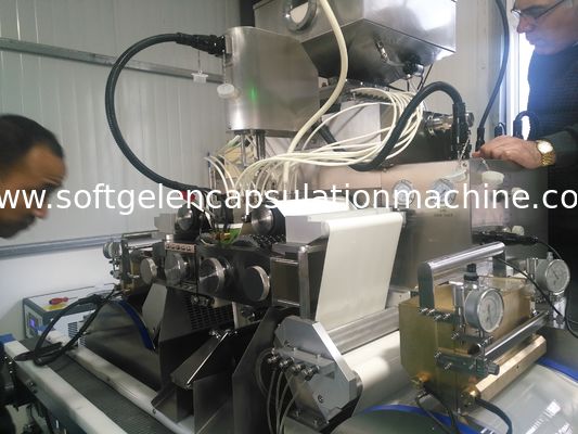 Sertifikat CE 5rpm Mesin Enkapsulasi Softgel Kontrol Plc