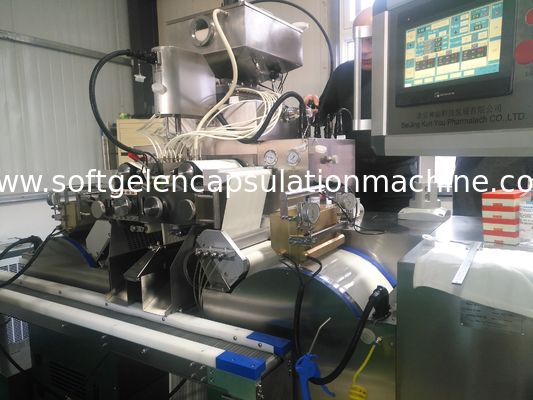 Mesin Enkapsulasi Softgel 6 RPM Minyak Ikan Dan Pasta Isi 120000 Pcs/H