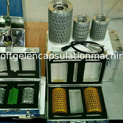 Set perkakas die roll untuk kapsul softgel dan mesin Paintball Isi Pompa Injeksi Bahan