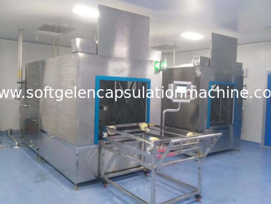 SS304 Softgel Enkapsulasi Produksi Mesin Pengering Tumble